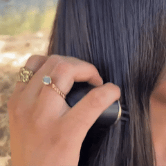 GlowPro™ Mini Wireless Hair Straightening Comb – Portable Rechargeable Styling Tool